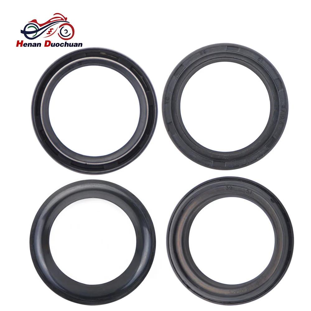 39x51x8mm Motorcycle Parts Nitrile Rubber Shock Absorber Oil Seal x 2pcs and 39x51mm Dust Cover x 2pcs
39x51x8mm Motorcycle Parts Nitrile Rubber Shock Absorber Oil Seal x 2pcs and 39x51mm Dust Cover x 2pcs