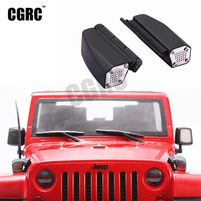 2pcs Simulation Air Filter Engine Air Intake For 1/10 RC Crawler Car Traxxas TRX4 Bronco Axial Scx10 90046 Jeep Wrangler KM2
2pcs Simulation Air Filter Engine Air Intake For 1/10 RC Crawler Car Traxxas TRX4 Bronco Axial Scx10 90046 Jeep Wrangler KM2