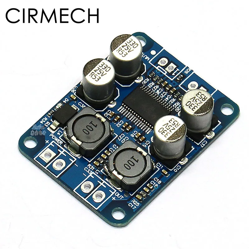 CIRMECH Free shipping TPA3118 PBTL Mono Digital Audio Amplifier Board AMP Module Chip 1X60W 4-8 Ohms power amplifier DC8-24v
CIRMECH Free shipping TPA3118 PBTL Mono Digital Audio Amplifier Board AMP Module Chip 1X60W 4-8 Ohms power amplifier DC8-24v