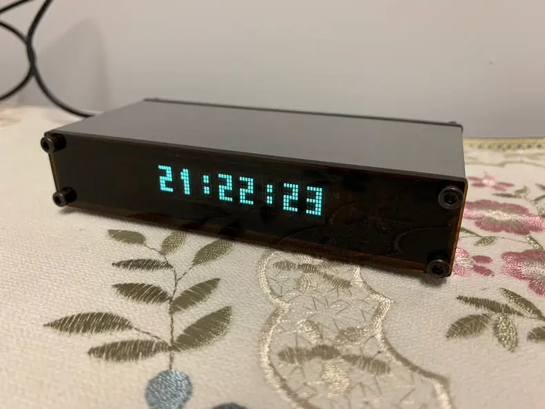 High-Precision VFD clock VFD display screen Electronic time RX8025T Hour /minute/second set brightness 5V dc for car
High-Precision VFD clock VFD display screen Electronic time RX8025T Hour /minute/second set brightness 5V dc for car