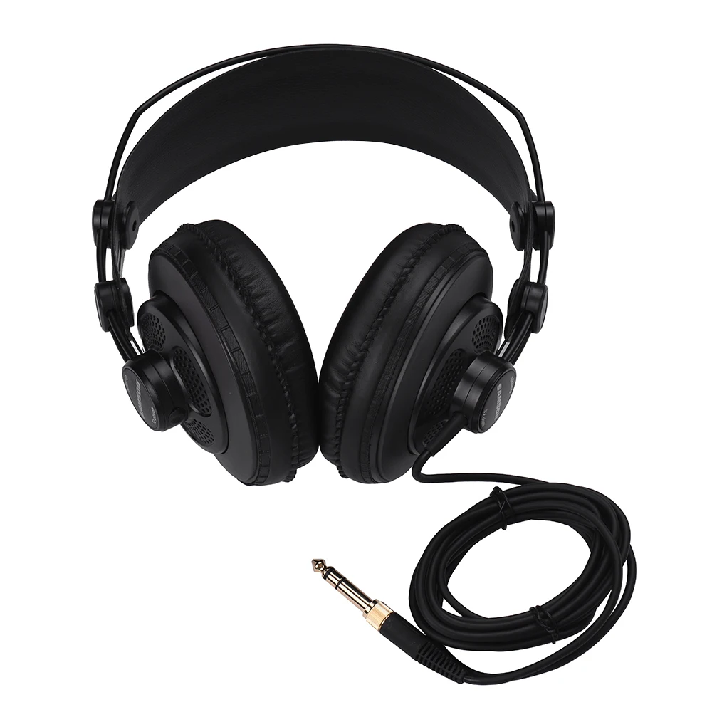 SAMSON SR850 Studio Reference Monitor Headphones Dynamic Headset Semi-open Design for Recording Monitoring Music Game Playing
SAMSON SR850 Studio Reference Monitor Headphones Dynamic Headset Semi-open Design for Recording Monitoring Music Game Playing
