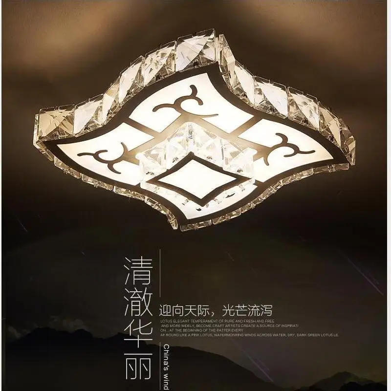 Modern Crystal Led Chandelier 12w Led Chandelier Lighting Living Room Bedroom Led Lamps Bright Energy Saving Led Lustre Lamps Z5
Modern Crystal Led Chandelier 12w Led Chandelier Lighting Living Room Bedroom Led Lamps Bright Energy Saving Led Lustre Lamps Z5