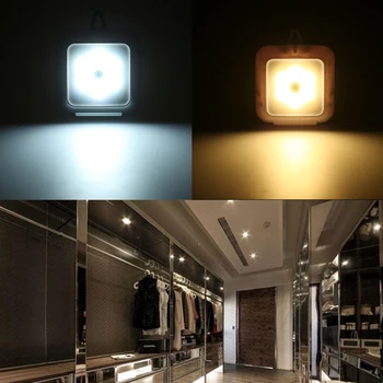 1PC 3PCS Motion Sensor LED Night Light Decoration Closet Cabinet Lamp Battery operated Light White Warm White
1PC 3PCS Motion Sensor LED Night Light Decoration Closet Cabinet Lamp Battery operated Light White Warm White