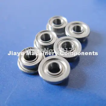 Free Shipping 50 PCS F693ZZ Flange Bearings 3x8x4 mm Flanged Ball Bearings RF-830ZZ WF693ZZ