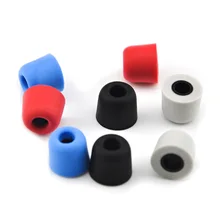 CCA 1 paar (2 stuks) 5mm Geluidsisolerende Memory Foam Ear Tips Oor Foam Oordopjes Voor In-Ear Oortelefoon Oordopjes Headset Voor ZSN Pro AS10(China)