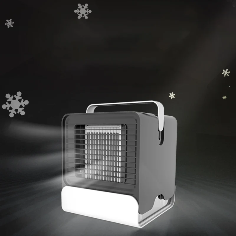 Mini Air Cooler Negative Ion Air Conditioning Fan Dormitory Office USB Small Cooling Fan Suitable For Summmer Ventilation
Mini Air Cooler Negative Ion Air Conditioning Fan Dormitory Office USB Small Cooling Fan Suitable For Summmer Ventilation