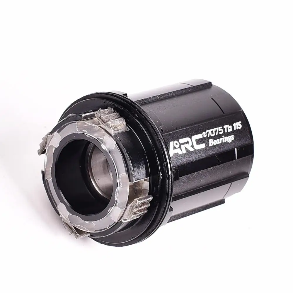 For ARC Rear hub 8 9 10 11 speed Replacement freehub body 4 pawls Aluminum alloy cassette body 7075 Tb 11S Bearings
For ARC Rear hub 8 9 10 11 speed Replacement freehub body 4 pawls Aluminum alloy cassette body 7075 Tb 11S Bearings