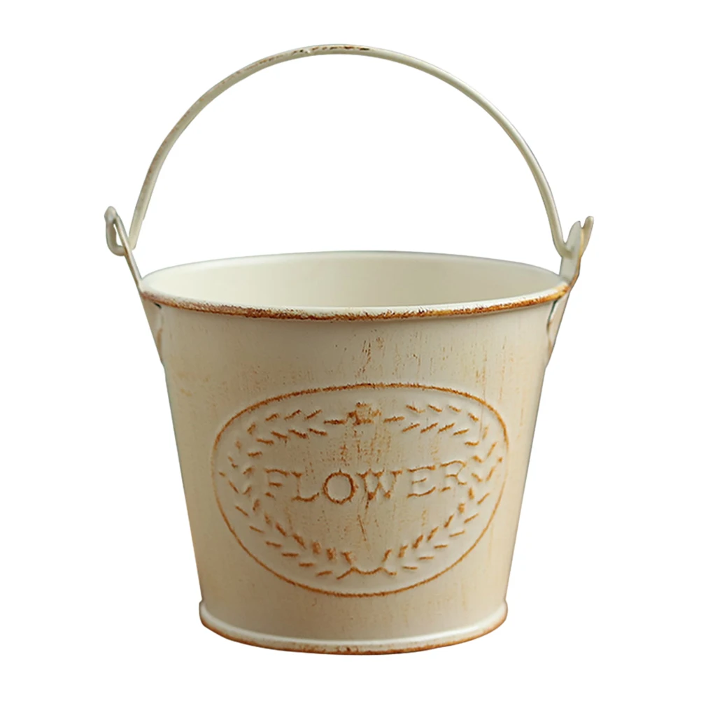 1PC Metal Fashion Shabby Iron Flowerpot Storage Container for Hotel Flower Shop Home Decoration
1PC Metal Fashion Shabby Iron Flowerpot Storage Container for Hotel Flower Shop Home Decoration