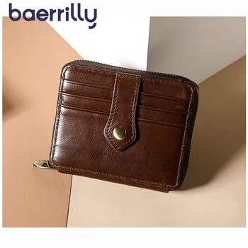 Rfid Genuine Leather Coin Purse Zipper Man Wallets Short Clutch Bags Money Pocket Fashion Mens Card Holders Small Purse Carteras
Rfid Genuine Leather Coin Purse Zipper Man Wallets Short Clutch Bags Money Pocket Fashion Mens Card Holders Small Purse Carteras