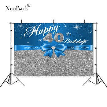 Thin Vinyl present happy 40th birthday glitter twinkling bow Photography studio Backgrounds professional indoor Photo Backdrops
Thin Vinyl present happy 40th birthday glitter twinkling bow Photography studio Backgrounds professional indoor Photo Backdrops