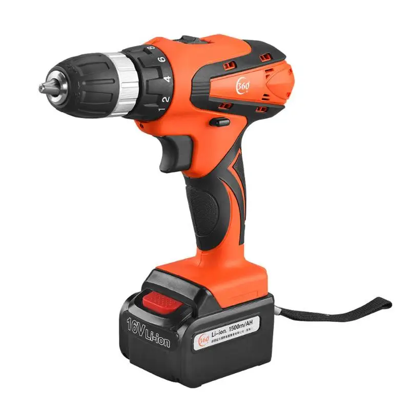 12/16V Max Electric Screwdriver Cordless Drill Mini Wireless Power Driver DC Lithium-Ion Battery Multi-functional Charging
12/16V Max Electric Screwdriver Cordless Drill Mini Wireless Power Driver DC Lithium-Ion Battery Multi-functional Charging