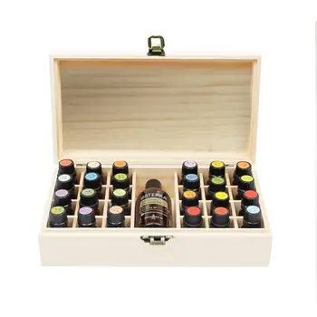 24 Holes Essential Oils Wooden Box 5ml /10ml /15ml Bottles SPA Club Aromatherapy Storage Case Organizer Container
24 Holes Essential Oils Wooden Box 5ml /10ml /15ml Bottles SPA Club Aromatherapy Storage Case Organizer Container