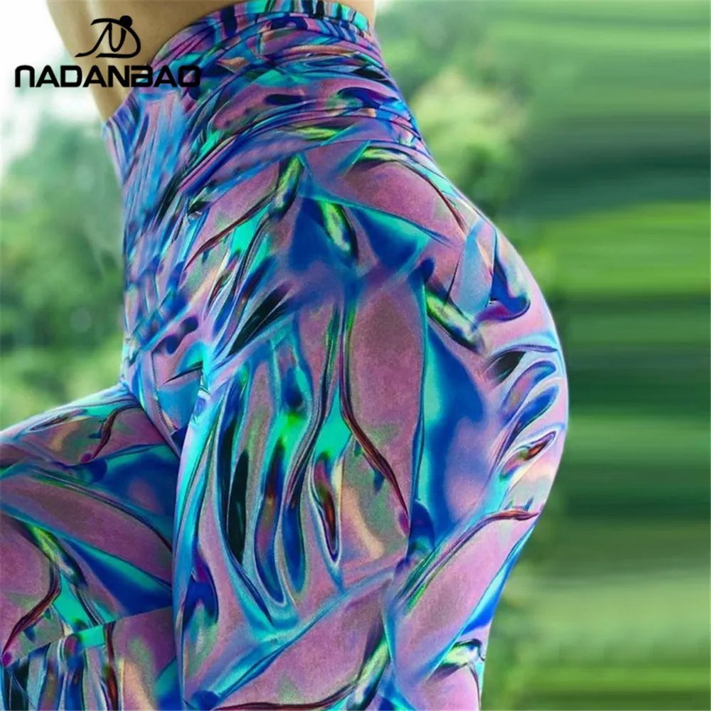 NADANBAO Summer Push Up Colorful High Waist Women Leggings 3D Print Sequin Laser Fitness legging Sexy Elasticity Legins
NADANBAO Summer Push Up Colorful High Waist Women Leggings 3D Print Sequin Laser Fitness legging Sexy Elasticity Legins