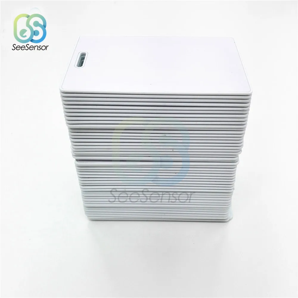 RFID 125k Long Medium Distance ID Card Thick White Car Parking Card 0.7-1.2m Smart Timecard
RFID 125k Long Medium Distance ID Card Thick White Car Parking Card 0.7-1.2m Smart Timecard