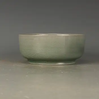 Collection Chinese Antique SONG RU Kiln Cyan Glaze Hand Carved Xuanwu Brush Washer
Collection Chinese Antique SONG RU Kiln Cyan Glaze Hand Carved Xuanwu Brush Washer