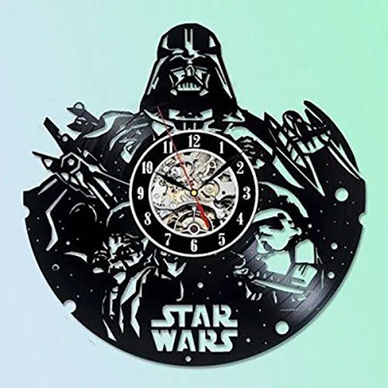 Star Wars Collectables Vinyl Record Wall Clock - Best Gift For Friend, Man And Boy Led With 7colors
Star Wars Collectables Vinyl Record Wall Clock - Best Gift For Friend, Man And Boy Led With 7colors