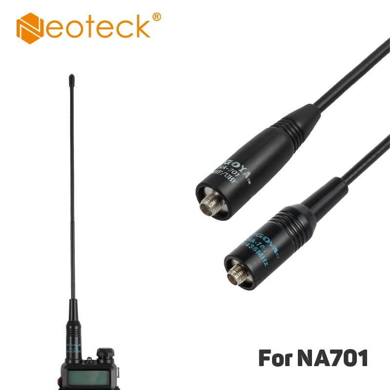 Neoteck NA-701 SMA-Female VHF/UHF High Gain Radio Antenna For KG-UV Baofeng UV-5R White Blue Letter Walkie Talkie Long Antenna
Neoteck NA-701 SMA-Female VHF/UHF High Gain Radio Antenna For KG-UV Baofeng UV-5R White Blue Letter Walkie Talkie Long Antenna