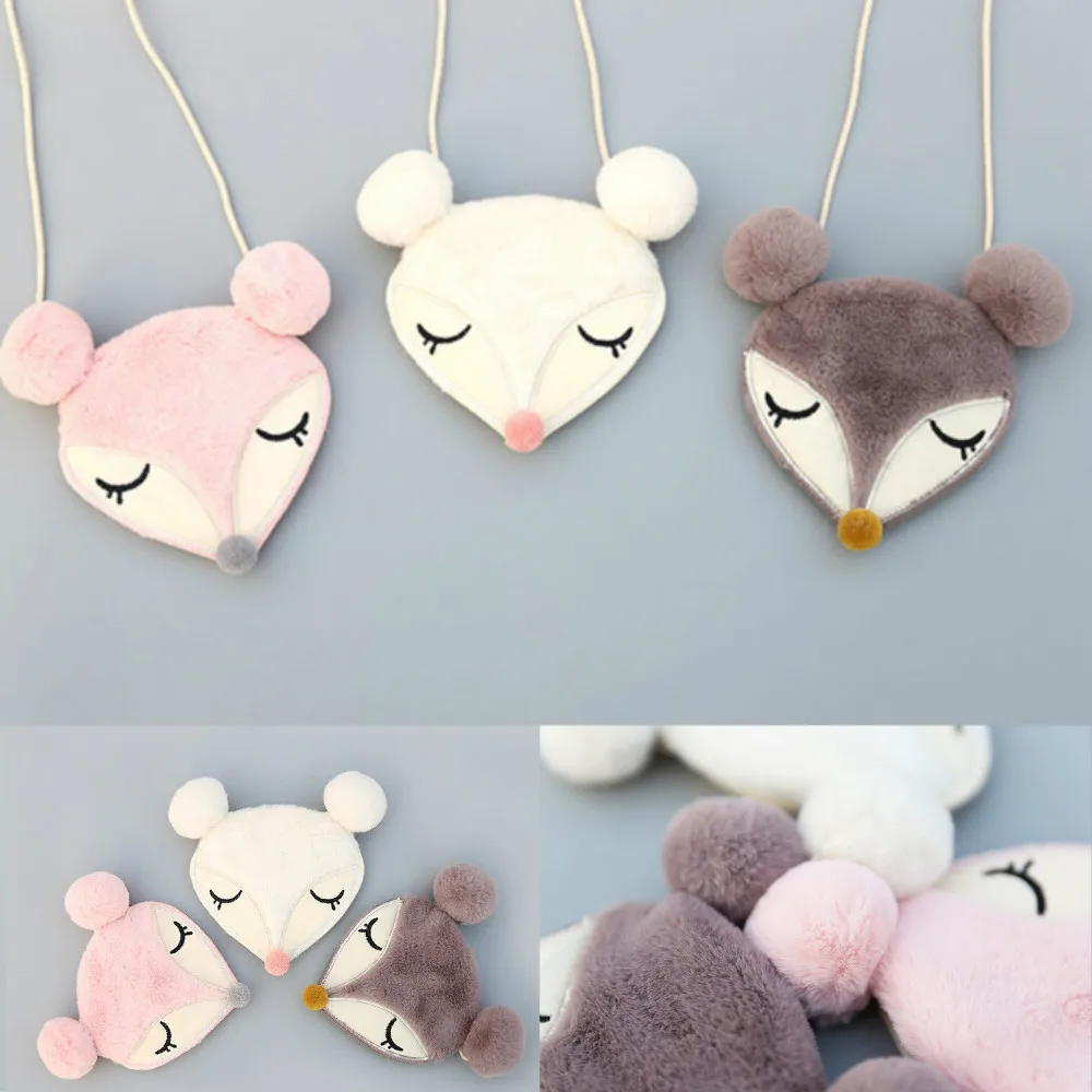 Cute Baby Girl Cute Fox Plush Backpacks Handbag Crossbody Clutch Purse Shoulder Bag
Cute Baby Girl Cute Fox Plush Backpacks Handbag Crossbody Clutch Purse Shoulder Bag