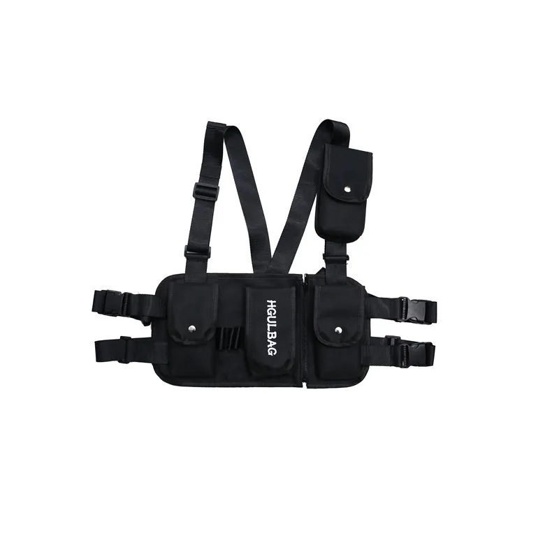 Brand Street Time Men And Women Backpack Tactic Eat Chicken Second Level First Vest Hip-hop Function Chest Package Tide Pocket
Brand Street Time Men And Women Backpack Tactic Eat Chicken Second Level First Vest Hip-hop Function Chest Package Tide Pocket