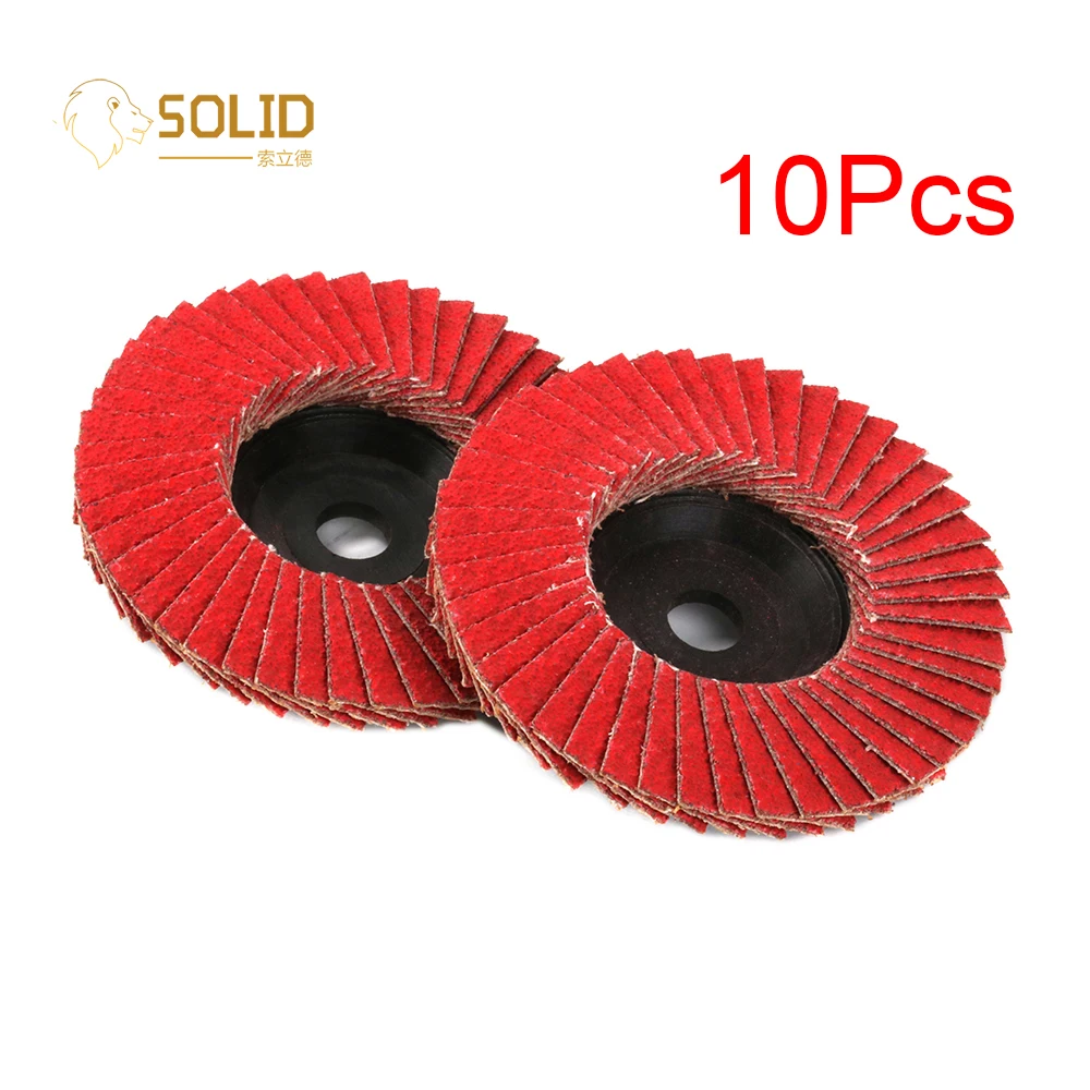 10Pcs 3 Inch Ceramic Flap Sanding Disc 80# Grinding Wheel Abrasive Tool for Angle Grinder Polishing Metal Wood Plastic Durable
10Pcs 3 Inch Ceramic Flap Sanding Disc 80# Grinding Wheel Abrasive Tool for Angle Grinder Polishing Metal Wood Plastic Durable
