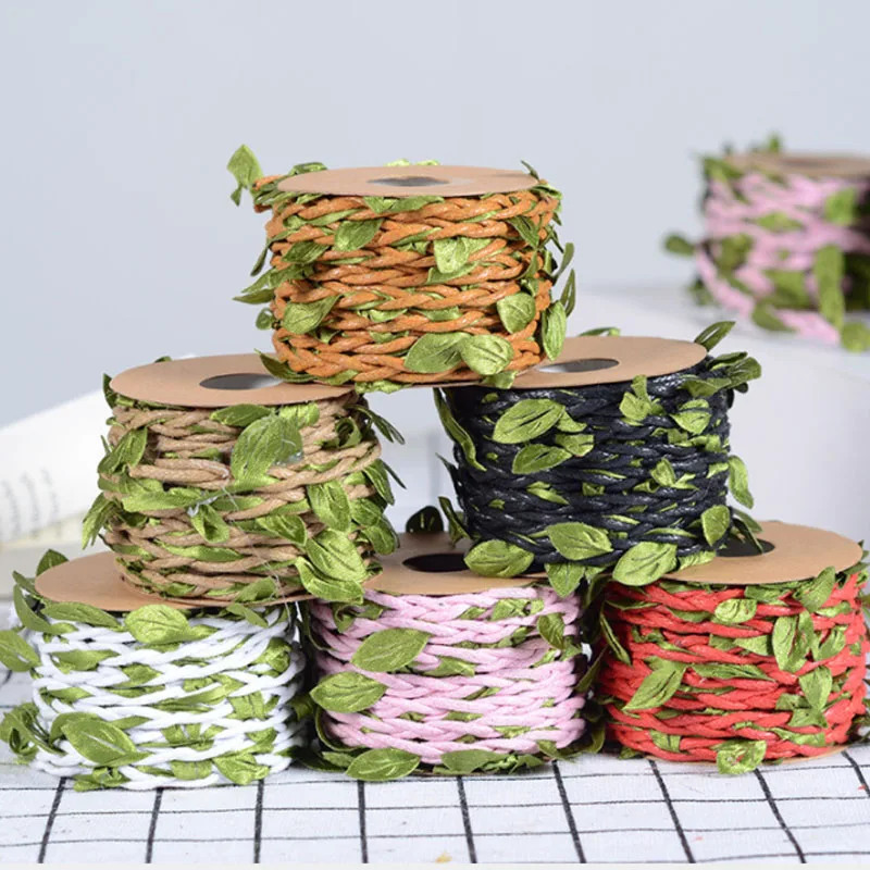 Green Leaf Hemp Rope Woven Decorative DIY Gift Tag Packaging Birthday Party Wedding Decoration Home Fabric Decorative Plant Rope
Green Leaf Hemp Rope Woven Decorative DIY Gift Tag Packaging Birthday Party Wedding Decoration Home Fabric Decorative Plant Rope