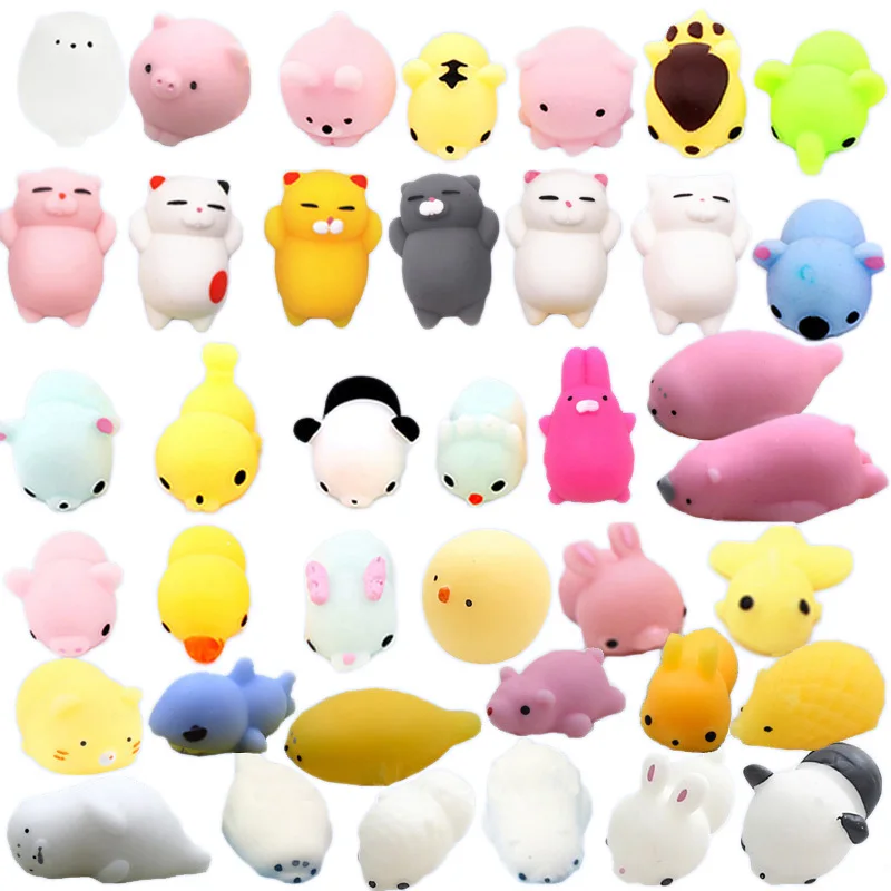 Cute Animal Squeezing Squeaking 25 New Exotic Creative Decompression Venting Toys Kawaii Animal Set Anti-Stress Children Fun T
Cute Animal Squeezing Squeaking 25 New Exotic Creative Decompression Venting Toys Kawaii Animal Set Anti-Stress Children Fun T