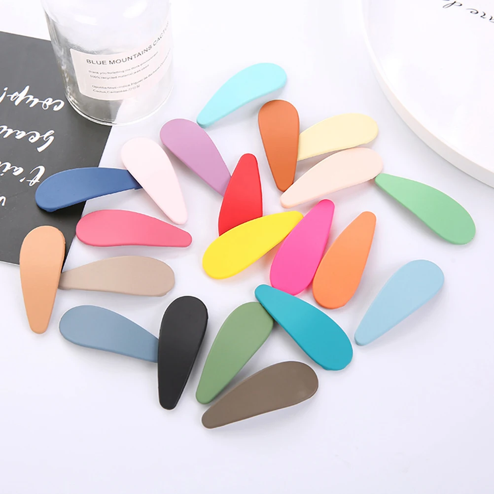 9 Pcs Hairpins Attractive Water Droplet Frosted Colorful Hairpin Bang Clip Hair Clips Barrettes Decoration For Girls
9 Pcs Hairpins Attractive Water Droplet Frosted Colorful Hairpin Bang Clip Hair Clips Barrettes Decoration For Girls