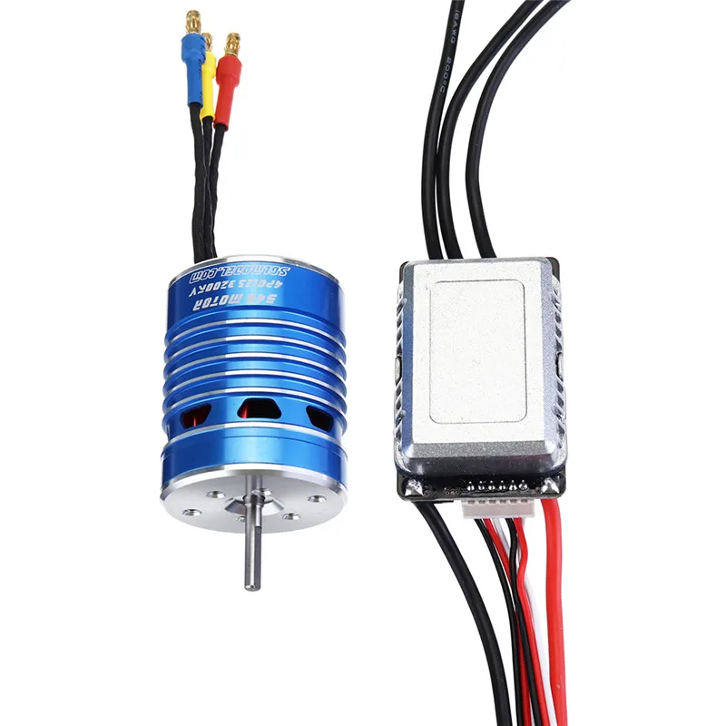 S540 3200kv Waterproof Brushless Motor+A Brushless FY 45A ESC For 2-3s 1/12 RC Car
S540 3200kv Waterproof Brushless Motor+A Brushless FY 45A ESC For 2-3s 1/12 RC Car