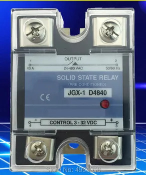 Original JGX-1 D4840 Single Phase Solid State Relay 40A SSR-1 40DA MGR-1 DJ Equipment Accesories
Original JGX-1 D4840 Single Phase Solid State Relay 40A SSR-1 40DA MGR-1 DJ Equipment Accesories