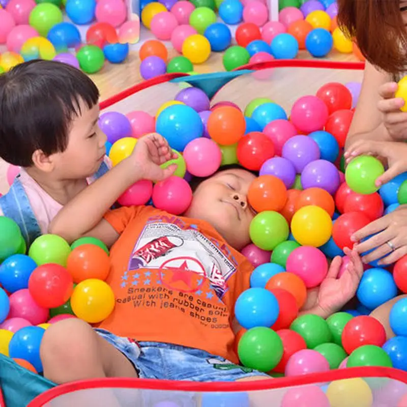 25pcs Eco-Friendly Colorful Ocean Ball Toys Soft Game Playing Toy for The Pool Swim Pit Stress Outdoor Sports Air play Ball
25pcs Eco-Friendly Colorful Ocean Ball Toys Soft Game Playing Toy for The Pool Swim Pit Stress Outdoor Sports Air play Ball