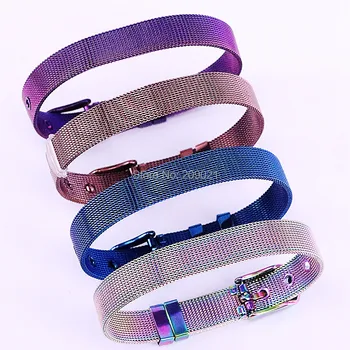5Pcs New Fashion High Quality 4 Color Choose Stainless Steel Bracelet 21cm*10mm Jewelry For Men Women Gift
5Pcs New Fashion High Quality 4 Color Choose Stainless Steel Bracelet 21cm*10mm Jewelry For Men Women Gift