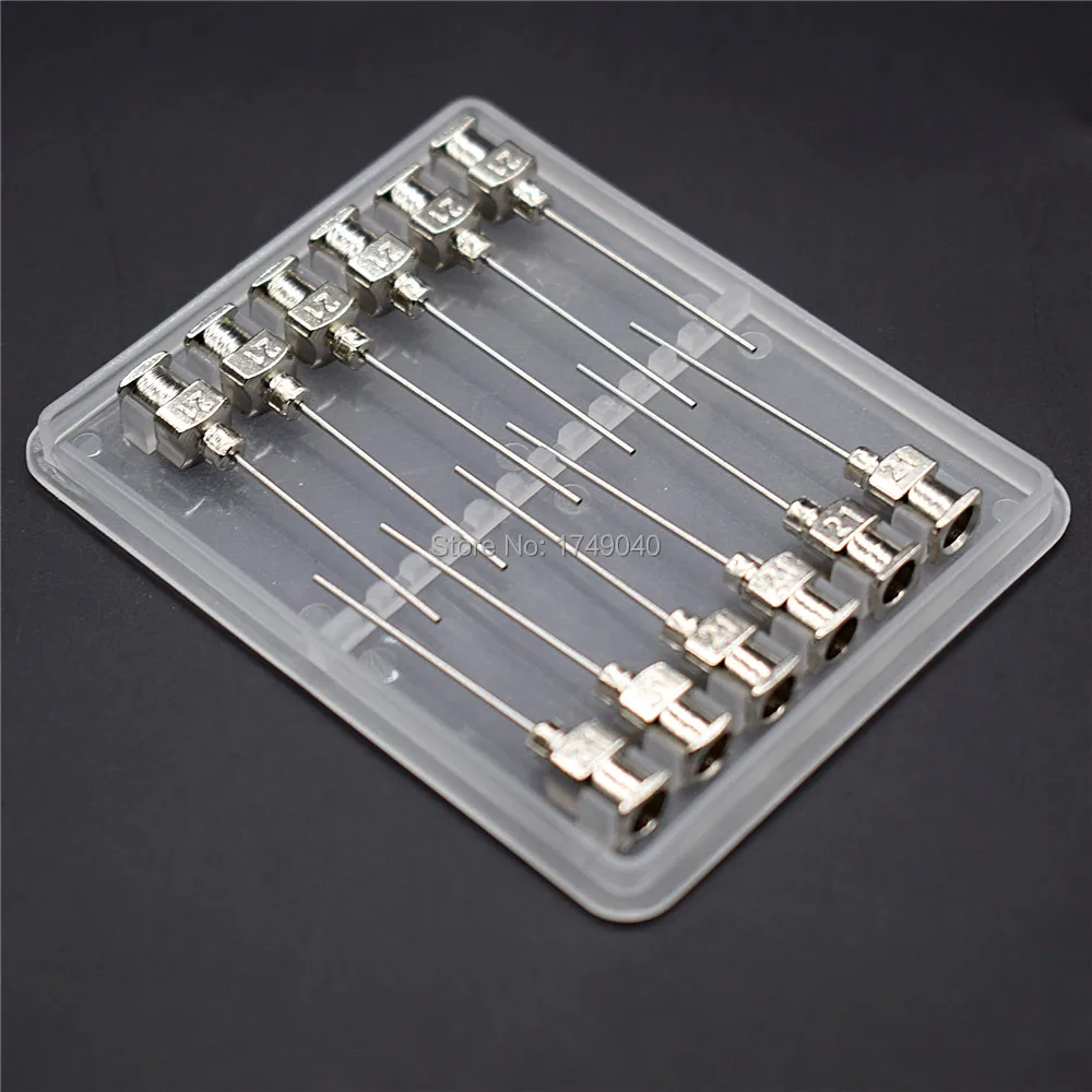 Stainless Steel Blunt Tip Needle Syringe 21 Gauge Needle Glue Adhesive Dispensing Needle Tip 12pcs Set with Plastic Storage Case
Stainless Steel Blunt Tip Needle Syringe 21 Gauge Needle Glue Adhesive Dispensing Needle Tip 12pcs Set with Plastic Storage Case