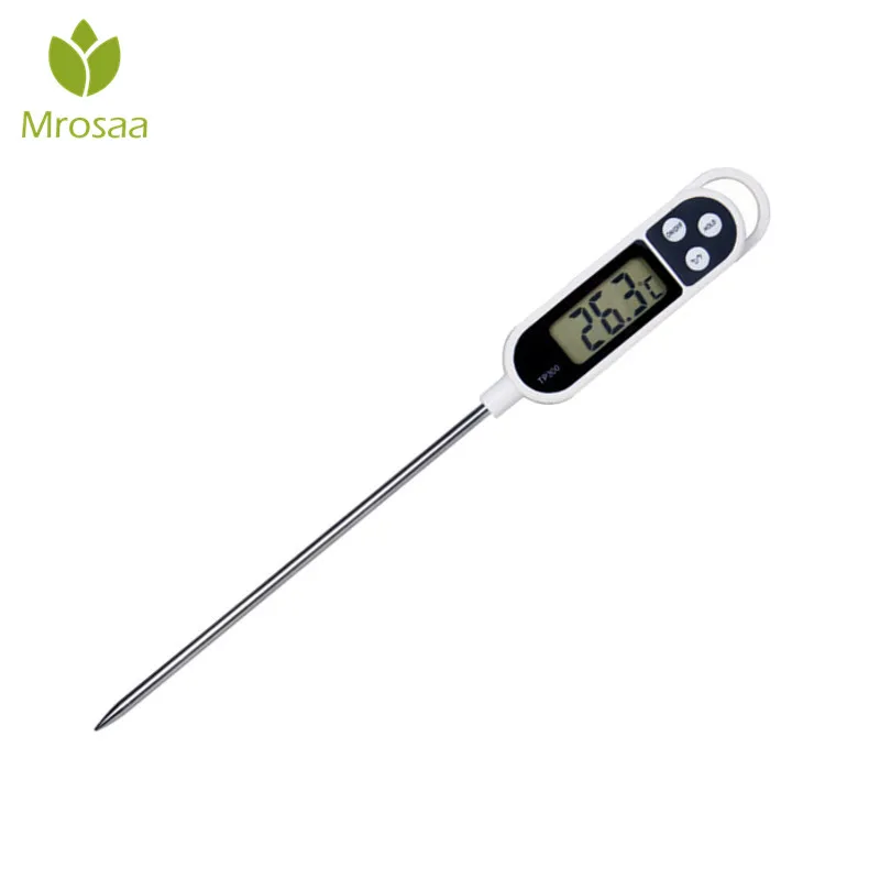 Meat Thermometer Digital BBQ Thermometer Electronic Cooking Food Thermometer Probe Water Milk Kitchen Oven Thermometer Tools
Meat Thermometer Digital BBQ Thermometer Electronic Cooking Food Thermometer Probe Water Milk Kitchen Oven Thermometer Tools