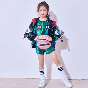 Children's Jazz Dress Boys'Autumn Dress Handsome Sequins Korean Edition Performing Dress Children's Hip-hop Suit Hip-hop
Children's Jazz Dress Boys'Autumn Dress Handsome Sequins Korean Edition Performing Dress Children's Hip-hop Suit Hip-hop