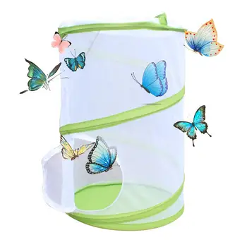 Large Size Butterfly Cage Insect Habitat Cage PVC Pet Anti Mosquito Net Plant Cultivation Greenhouse Reptile Feeding Box
Large Size Butterfly Cage Insect Habitat Cage PVC Pet Anti Mosquito Net Plant Cultivation Greenhouse Reptile Feeding Box