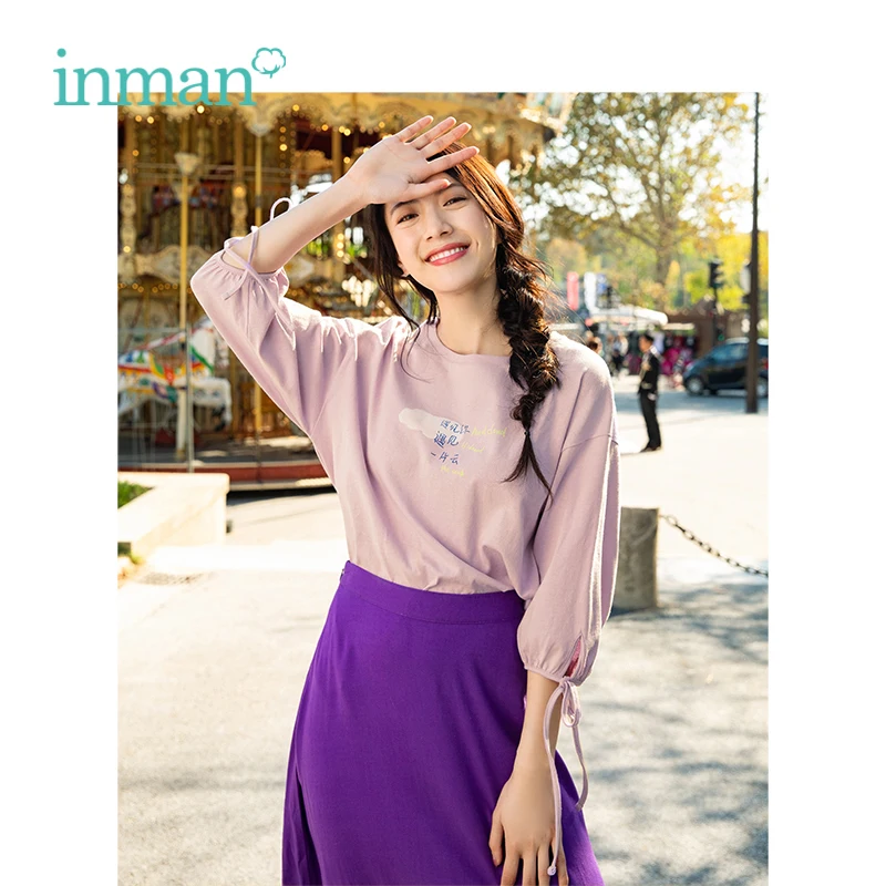 INMAN Autumn O-neck Literary Shirt High Waist Loose A-line Skirt Casual Women Two Pieces Suit
INMAN Autumn O-neck Literary Shirt High Waist Loose A-line Skirt Casual Women Two Pieces Suit