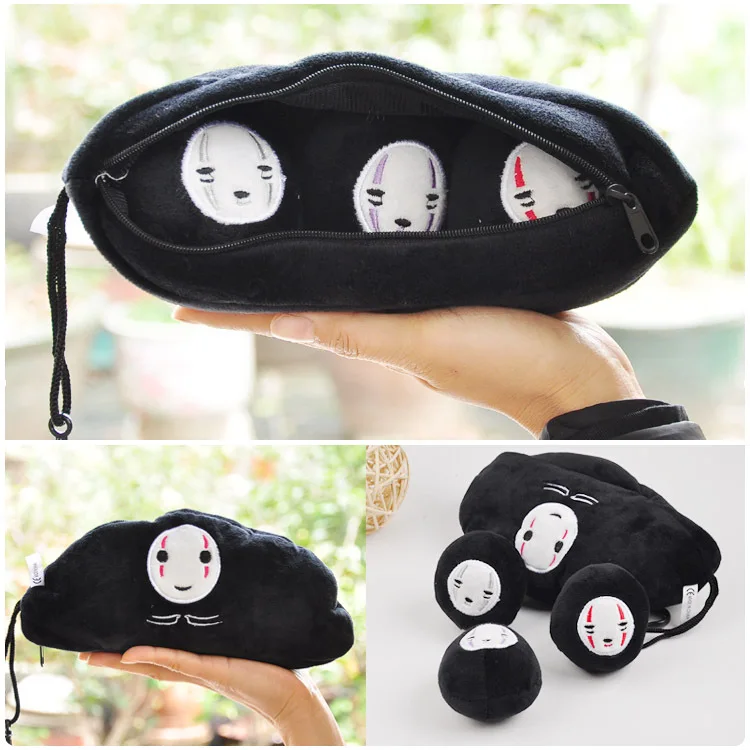 9.4'' Japan Anime Totoro No Face Man Soft stuffed Plush Lovely Pencil Case Bag Model Student School Stationery Zippered Bag
9.4'' Japan Anime Totoro No Face Man Soft stuffed Plush Lovely Pencil Case Bag Model Student School Stationery Zippered Bag