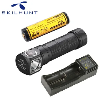 Skilhunt H03R Led Lampe Frontale CREE XML-2 U4 LED 1200Lm HeadLamp Hunting Fishing including battery and charger
Skilhunt H03R Led Lampe Frontale CREE XML-2 U4 LED 1200Lm HeadLamp Hunting Fishing including battery and charger