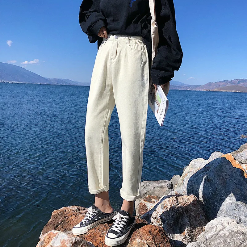 Vintage High Waist Female Boyfriend Jeans For Women Denim Pants Loose Straight Jeans Woman Jeans Mujer Femme
Vintage High Waist Female Boyfriend Jeans For Women Denim Pants Loose Straight Jeans Woman Jeans Mujer Femme