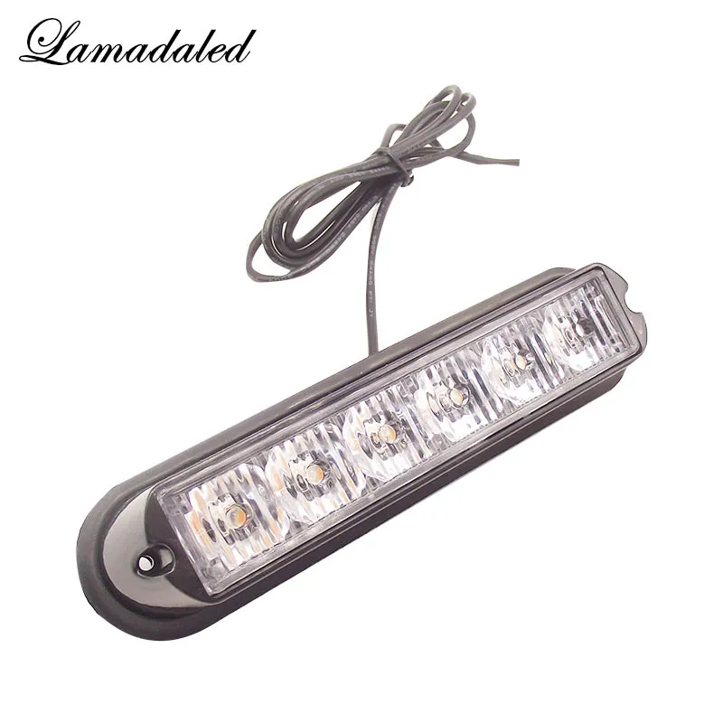6led Police strobe lights vehicle strobe light bar car warning lights truck led emergency lights DC12V24V RED BLUE WHITE AMBER
6led Police strobe lights vehicle strobe light bar car warning lights truck led emergency lights DC12V24V RED BLUE WHITE AMBER