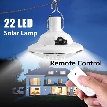 22 LED Solar Powered Yard Hiking Tent Light Outdoor Camping Hanging Lamp With 3.7 v / 1 w Remote Control Pure White Solar panel
22 LED Solar Powered Yard Hiking Tent Light Outdoor Camping Hanging Lamp With 3.7 v / 1 w Remote Control Pure White Solar panel