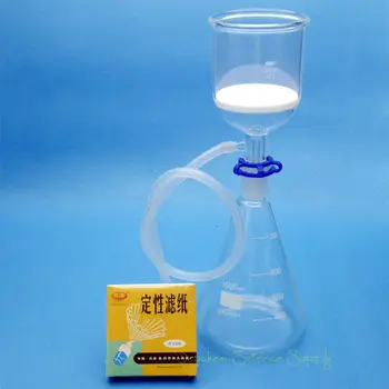 1000ml,Glass Suction Filter Apparatus,350ml Funnel & 1L Flask,With/Filter Paper 
1000ml,Glass Suction Filter Apparatus,350ml Funnel & 1L Flask,With/Filter Paper