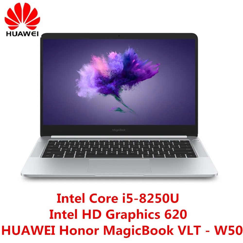 

HUAWEI Honor MagicBook VLT - W50E Laptop 14" Windows 10-OEM Pro Intel Core I5-8250U Quad Core 1.6GHz 8GB RAM 256GB SSD Notebook