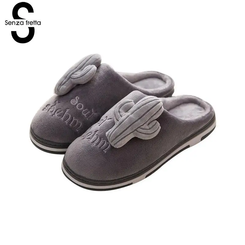 Senza Fretta Winter Men Home Slippers Strawberry Couples Warm Shoes Men Woman Slip On Flats Men Shoes Plus Size Lovers Slippers
Senza Fretta Winter Men Home Slippers Strawberry Couples Warm Shoes Men Woman Slip On Flats Men Shoes Plus Size Lovers Slippers