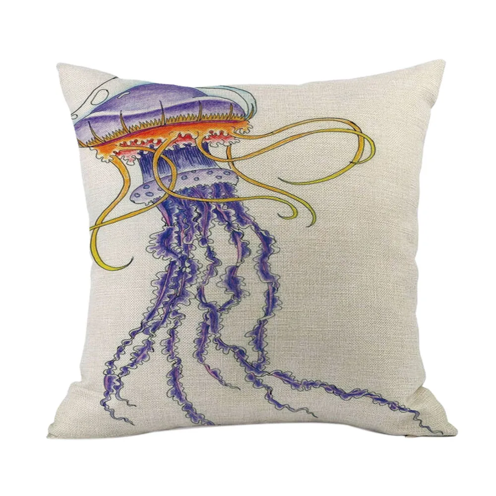 Underwater World Animal Pillow Case Linen Cushion Cover Throw Pillow Case Sofa Home Decorative Pillows Cover
Underwater World Animal Pillow Case Linen Cushion Cover Throw Pillow Case Sofa Home Decorative Pillows Cover