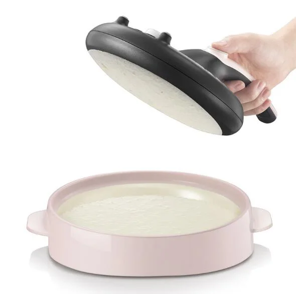 Automatic Non-stick Crepe Makers mini Pancake machine Pizza Maker Household Kitchen Tool electric baking pan Metal stent EU
Automatic Non-stick Crepe Makers mini Pancake machine Pizza Maker Household Kitchen Tool electric baking pan Metal stent EU