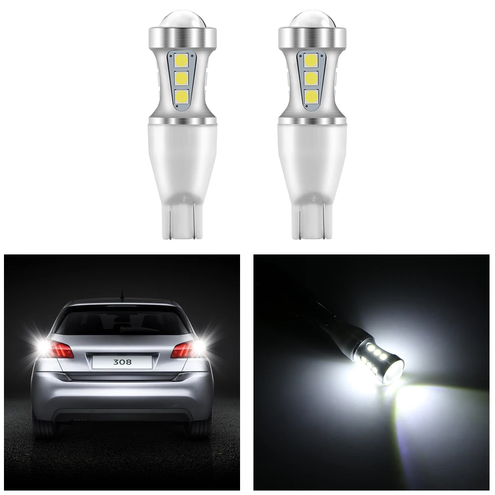 Onever 2pcs T15 LED Bulbs Canbus OBC Error Free LED Backup Light 921 912 W16W LED Bulbs Car Reverse Lamp White
Onever 2pcs T15 LED Bulbs Canbus OBC Error Free LED Backup Light 921 912 W16W LED Bulbs Car Reverse Lamp White