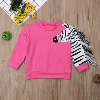 1-6Years Kids Fashion Tassels Toddler Baby Girls Outfits 3D Zebra Sleeve Top T-shirt Sweatshirt Clothes
1-6Years Kids Fashion Tassels Toddler Baby Girls Outfits 3D Zebra Sleeve Top T-shirt Sweatshirt Clothes