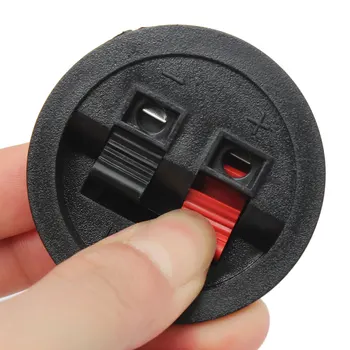 2 Way Speaker Box Binding Post Terminal Cup Round Spring Clip Post Round Cup Spring Clip
2 Way Speaker Box Binding Post Terminal Cup Round Spring Clip Post Round Cup Spring Clip