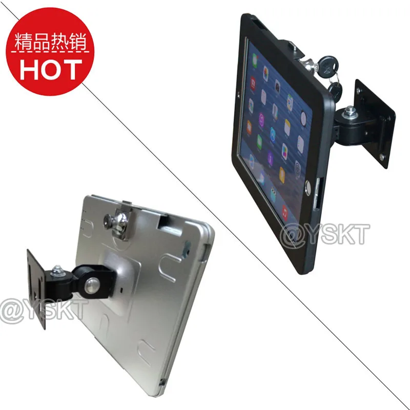 for 10.2 iPad security wall mount lock specialized metal frame display support safety holder for mini/ air/ 9.7/10.5/11/12.9 pro 
for 10.2 iPad security wall mount lock specialized metal frame display support safety holder for mini/ air/ 9.7/10.5/11/12.9 pro